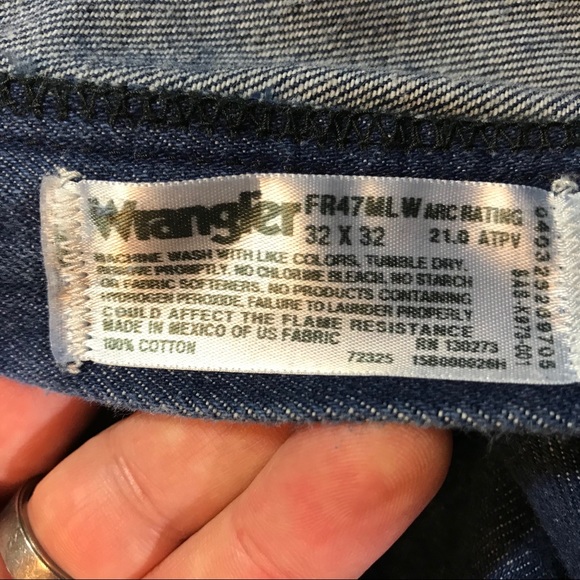 NWOT Wrangler FR Flame Resistant Regular Fit Jeans - Picture 4 of 6